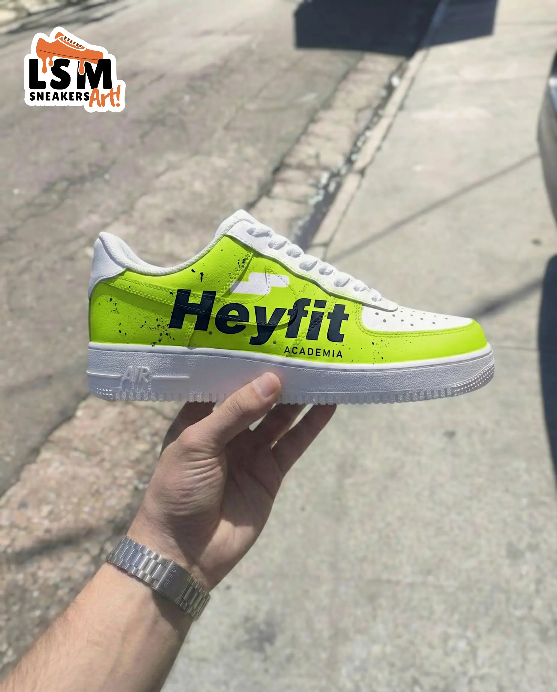 Tênis Customizado 11 Tenis Customizado Heyfit - LSM Sneakers Art