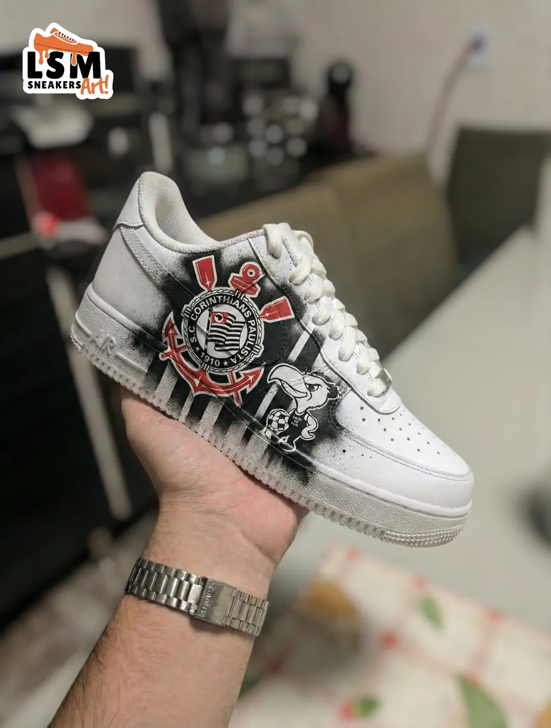 Tênis Customizado 3 - LSM Sneakers Art